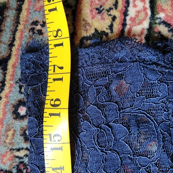 Joseph Ribkoff navy, lace cocktail dress - Picture 8 of 8